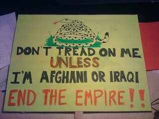 Don't Tread On Me - unless I'm Afghani or Iraqi